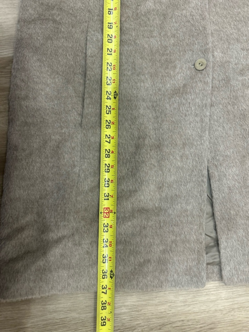 Eileen Fisher sheared suri alpaca notched collar car coat XL minimalist luxury - Picture 8 of 8
